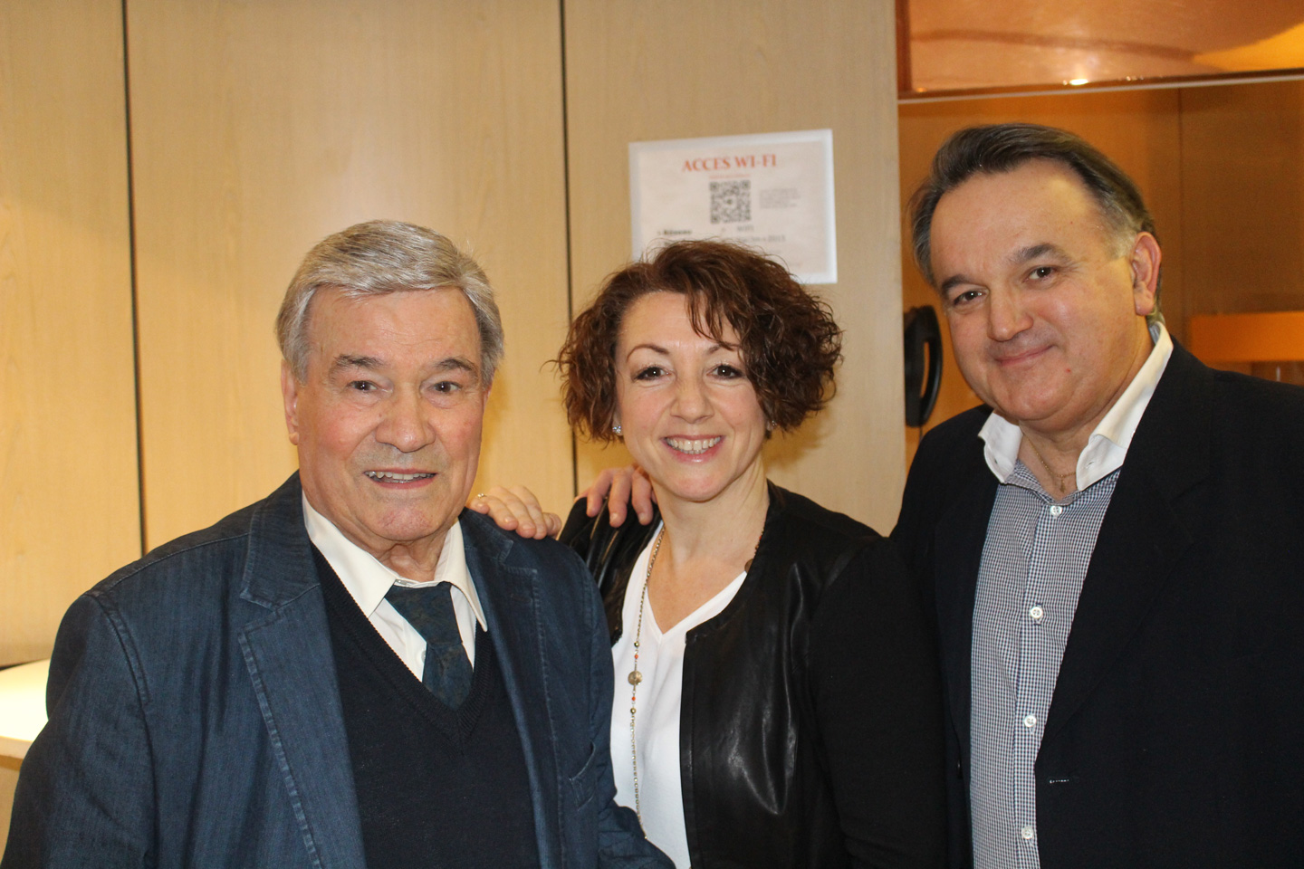 160217 Avec Guylaine Léori & Marcel Azzola - Sacem Hommage Yvette Horner -061